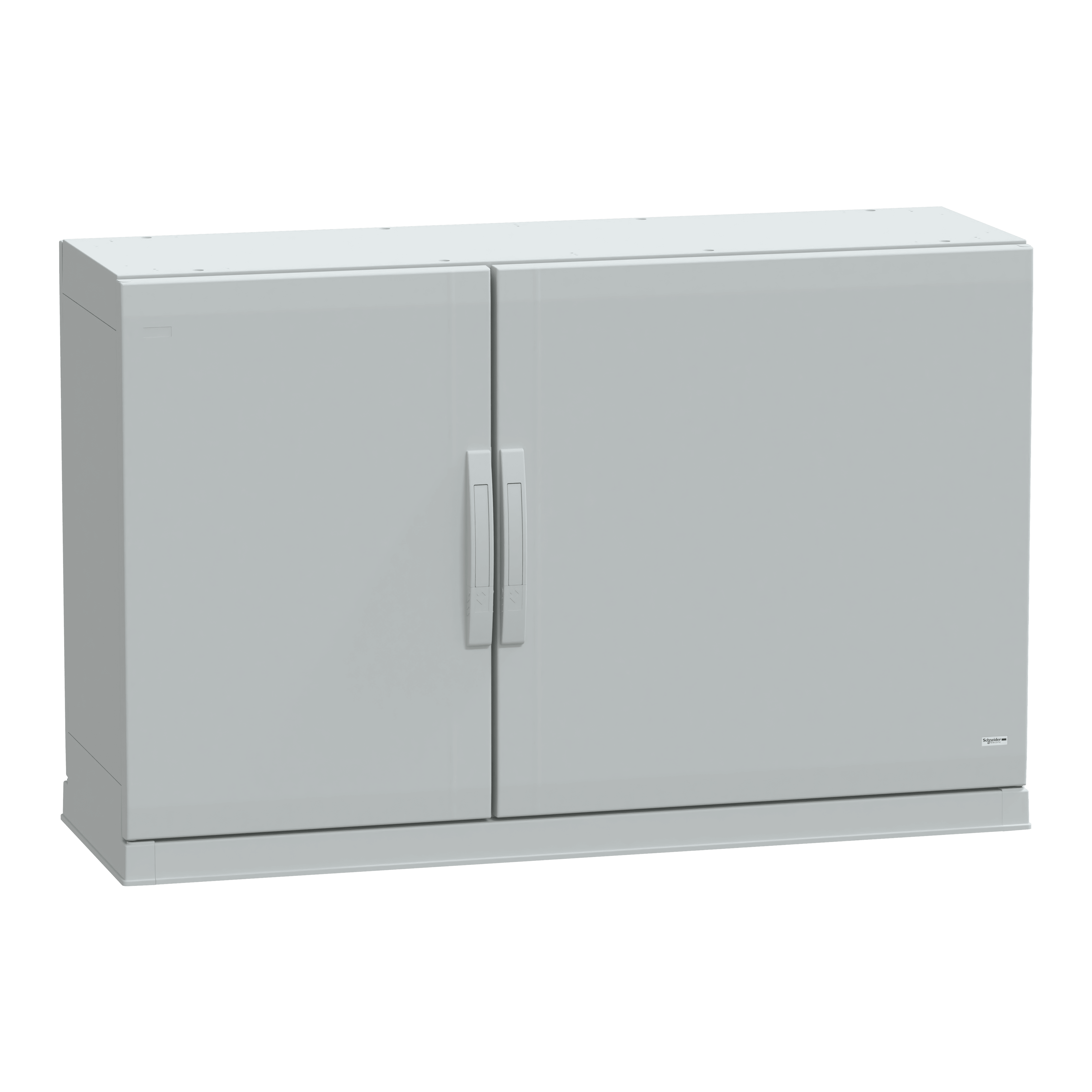 SCHNEIDER ELECTRIC - Armadio in poliestere, PanelSeT PLA, porta piena, fondo aperto, 750x1250x420mm, IP54, IK10