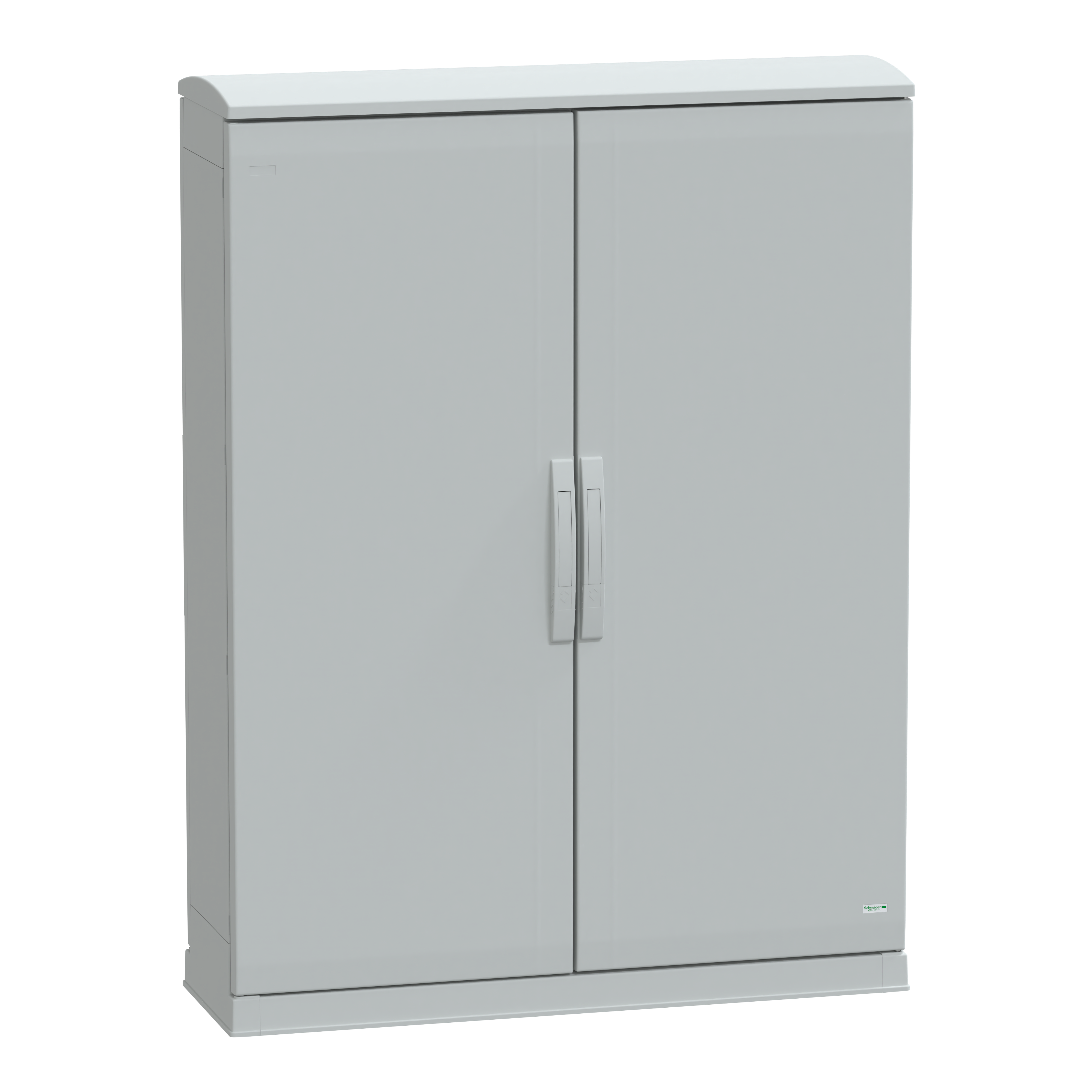 SCHNEIDER ELECTRIC - Armadio in poliestere, PanelSeT PLA, fondo aperto, tetto ventilato, 1250x1000x320 mm, IP44, IK10