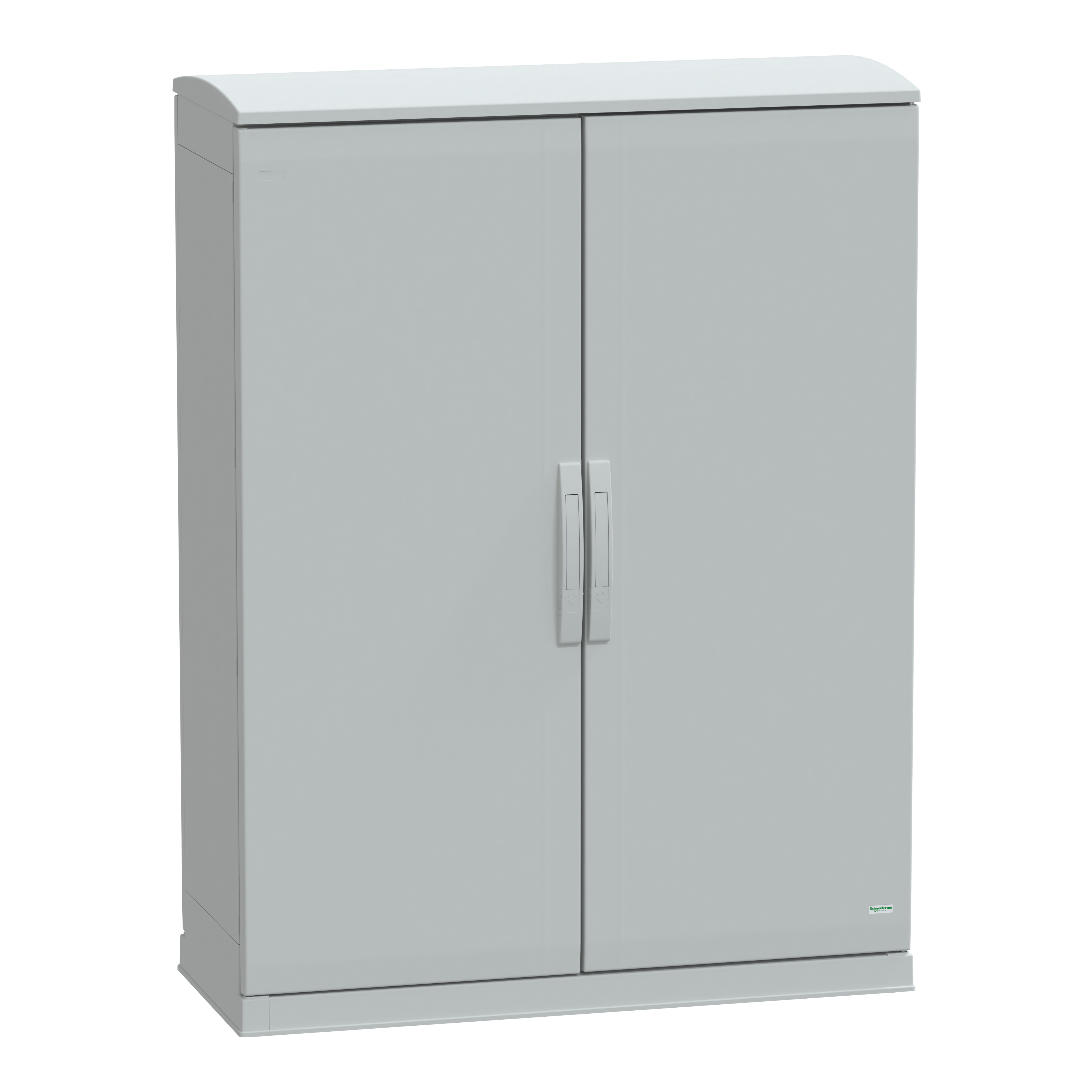 SCHNEIDER ELECTRIC - Armadio in poliestere, PanelSeT PLA, fondo aperto, tetto ventilato, 1250x1000x420 mm, IP44, IK10