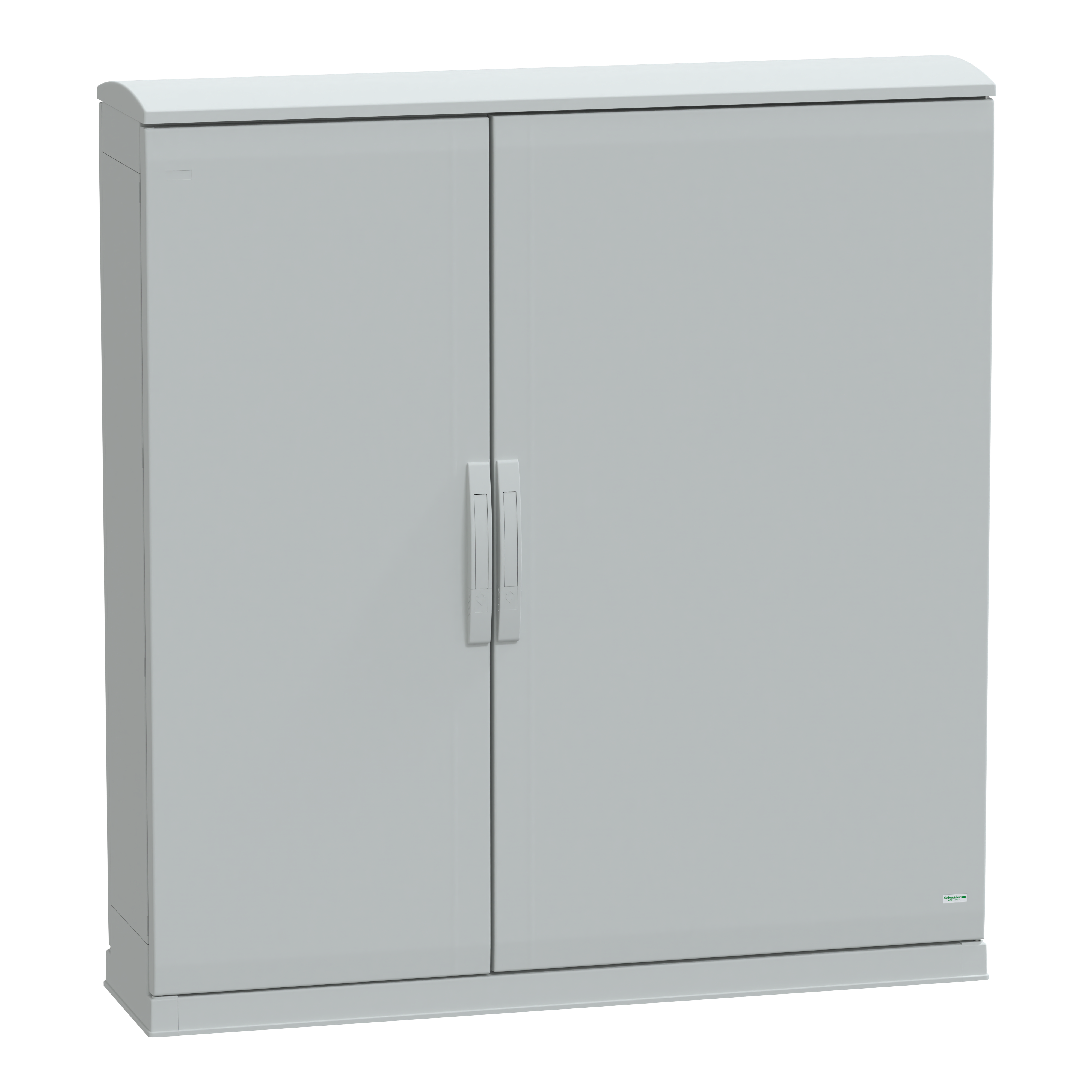 SCHNEIDER ELECTRIC - Armadio in poliestere, PanelSeT PLA, fondo aperto, tetto ventilato, 1250x1250x320 mm, IP44, IK10 NSYPLAZT12123G