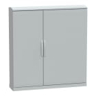 SCHNEIDER ELECTRIC - Armadio in poliestere, PanelSeT PLA, fondo aperto, tetto ventilato, 1250x1250x320 mm, IP44, IK10