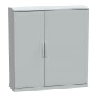 SCHNEIDER ELECTRIC - Armadio in poliestere, PanelSeT PLA, fondo aperto, tetto ventilato, 1250x1250x420 mm, IP44, IK10