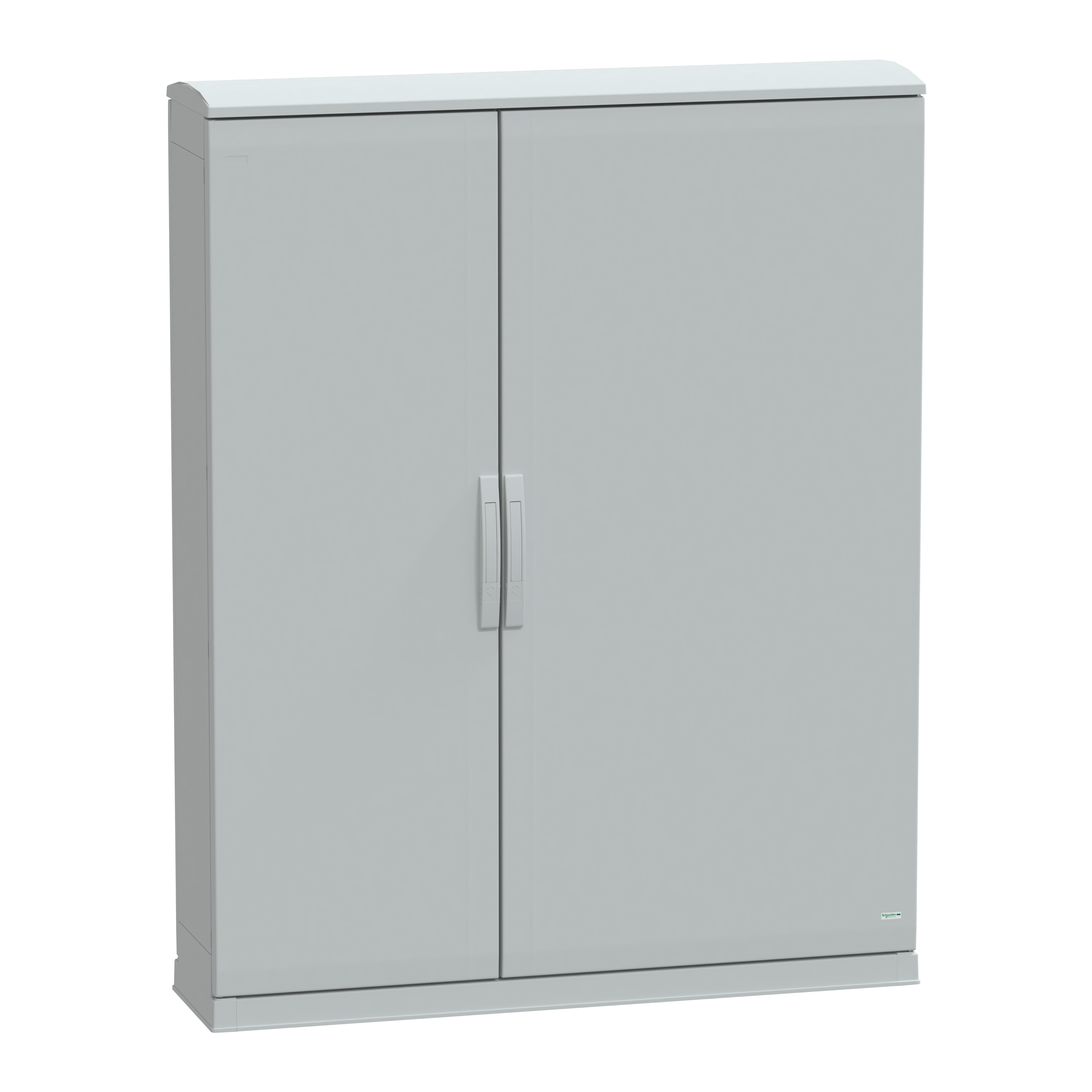 SCHNEIDER ELECTRIC - Armadio in poliestere, PanelSeT PLA, fondo aperto, tetto ventilato, 1500x1250x320 mm, IP44, IK10 NSYPLAZT15123G