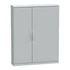 SCHNEIDER ELECTRIC - Armadio in poliestere, PanelSeT PLA, fondo aperto, tetto ventilato, 1500x1250x320 mm, IP44, IK10