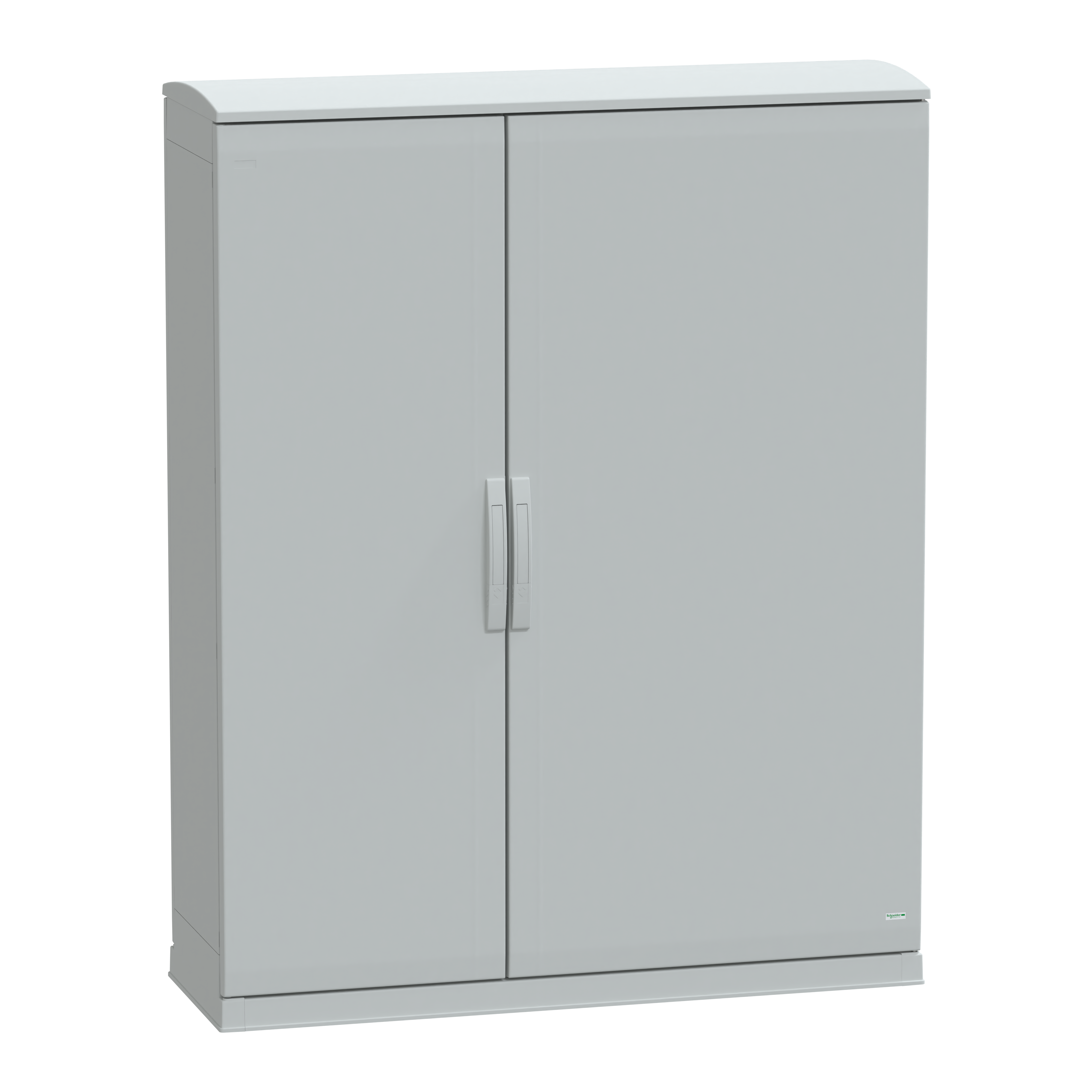 SCHNEIDER ELECTRIC - Armadio in poliestere, PanelSeT PLA, fondo aperto, tetto ventilato, 1500x1250x420 mm, IP44, IK10