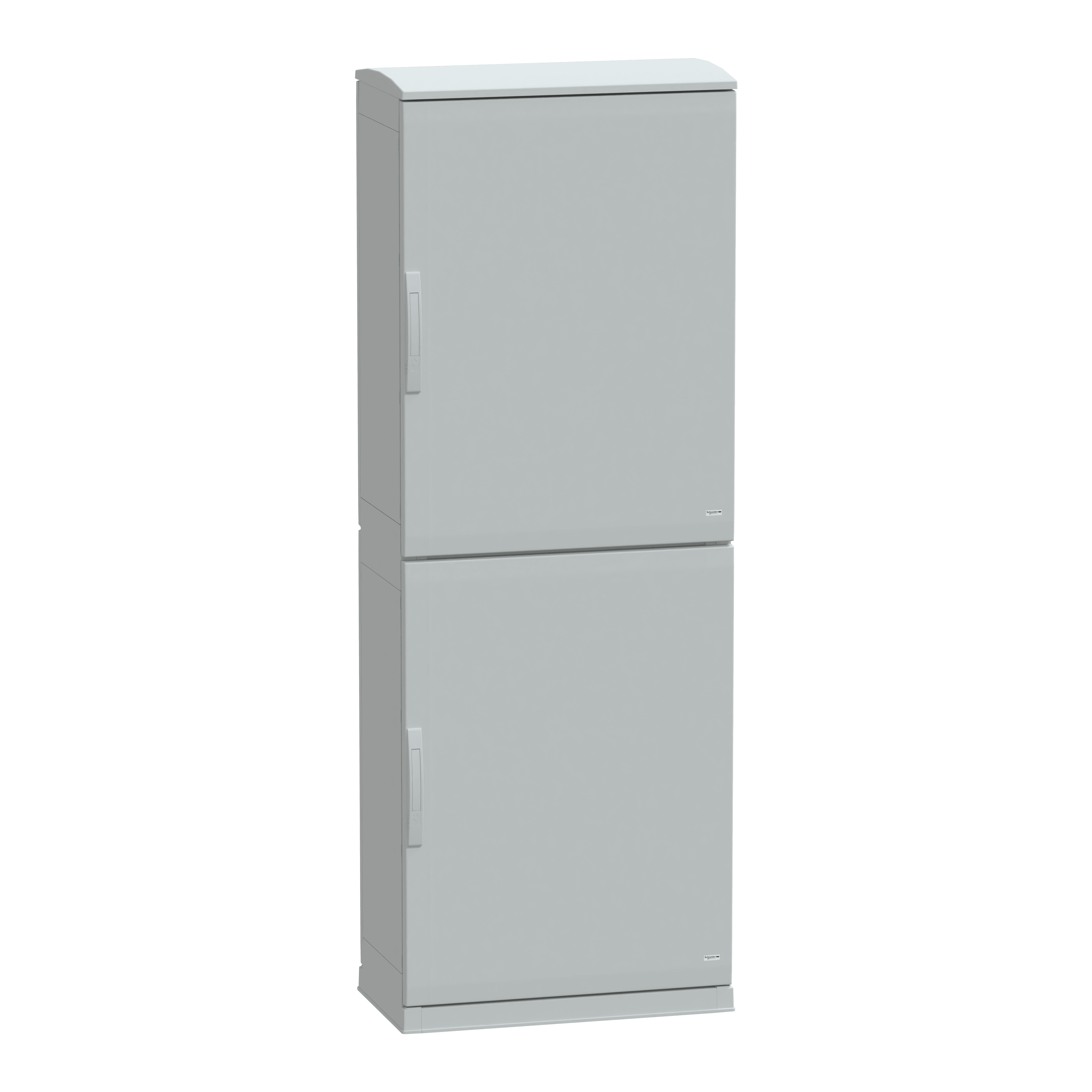 SCHNEIDER ELECTRIC - Armadio in poliestere, PanelSeT PLA, fondo aperto, tetto ventilato, 2000x750x420 mm, IP44, IK10 NSYPLAZT2074G