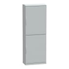 SCHNEIDER ELECTRIC - Armadio in poliestere, PanelSeT PLA, fondo aperto, tetto ventilato, 2000x750x420 mm, IP44, IK10