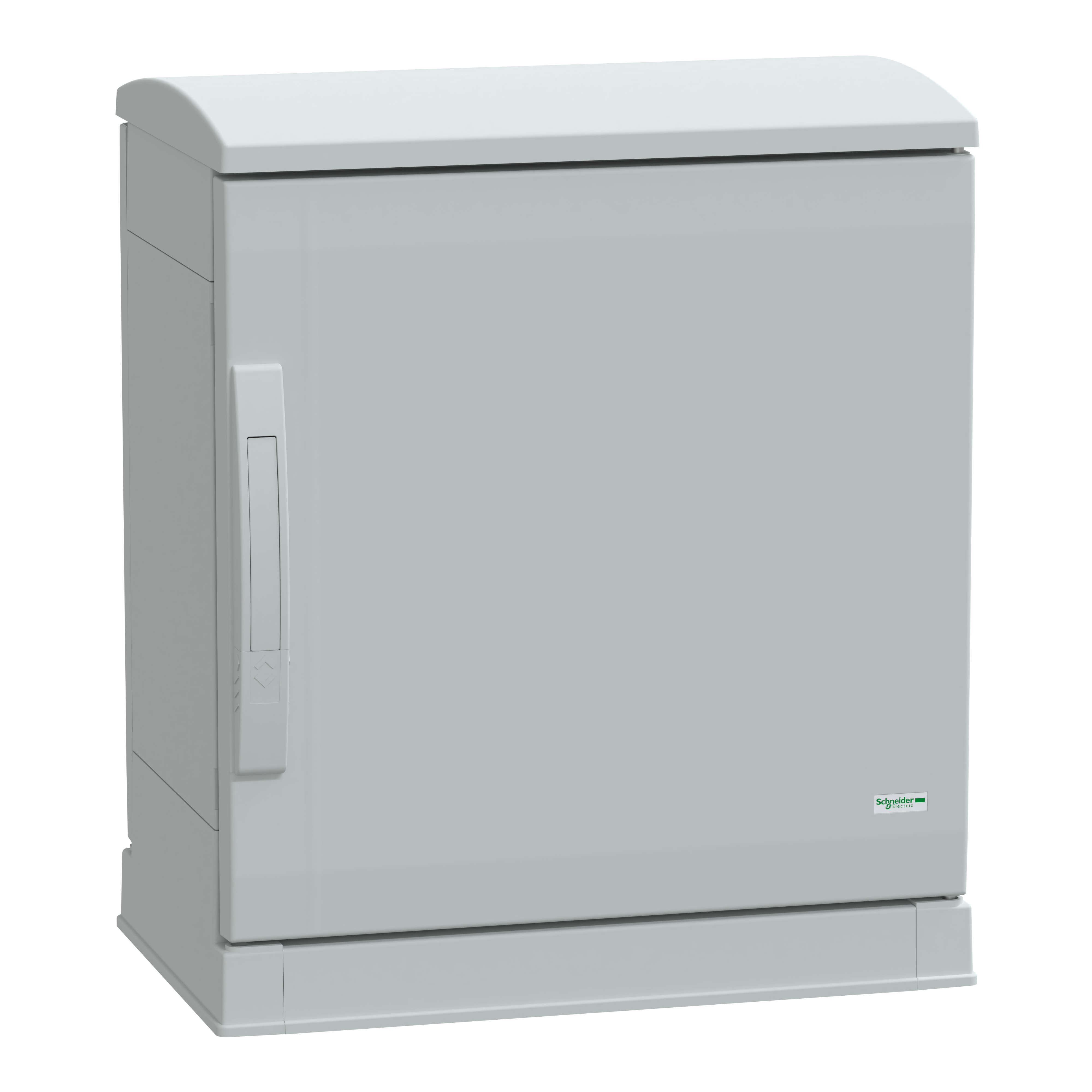 SCHNEIDER ELECTRIC - Armadio in poliestere, PanelSeT PLA, fondo aperto, tetto ventilato, 500x500x320 mm, IP44, IK10