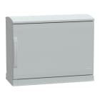 SCHNEIDER ELECTRIC - Armadio in poliestere, PanelSeT PLA, fondo aperto, tetto ventilato, 500x750x320 mm, IP44, IK10 NSYPLAZT573G
