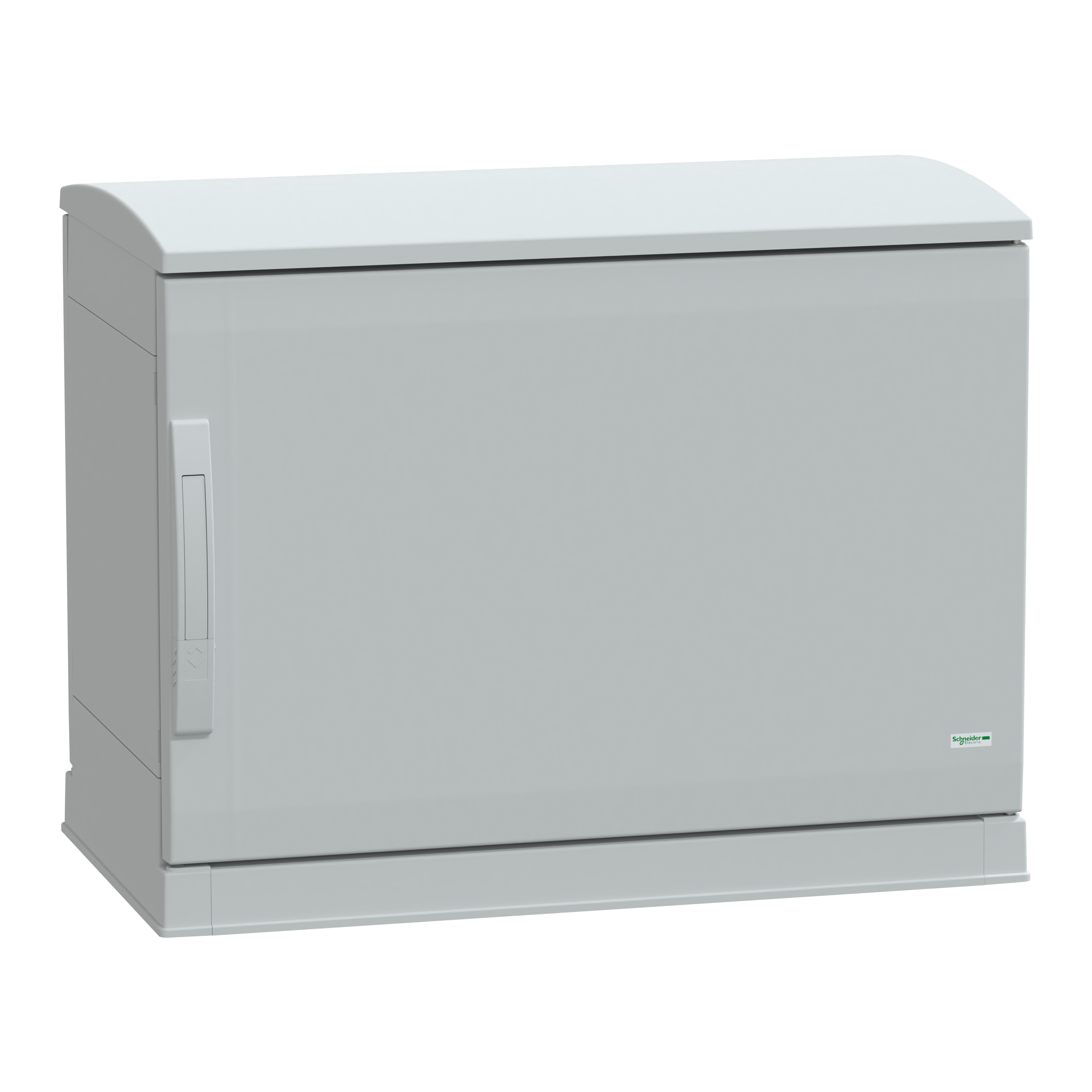 SCHNEIDER ELECTRIC - Armadio in poliestere, PanelSeT PLA, fondo aperto, tetto ventilato, 500x750x420mm, IP44, IK10 NSYPLAZT574G