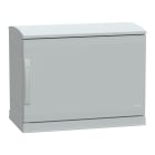 SCHNEIDER ELECTRIC - Armadio in poliestere, PanelSeT PLA, fondo aperto, tetto ventilato, 500x750x420mm, IP44, IK10
