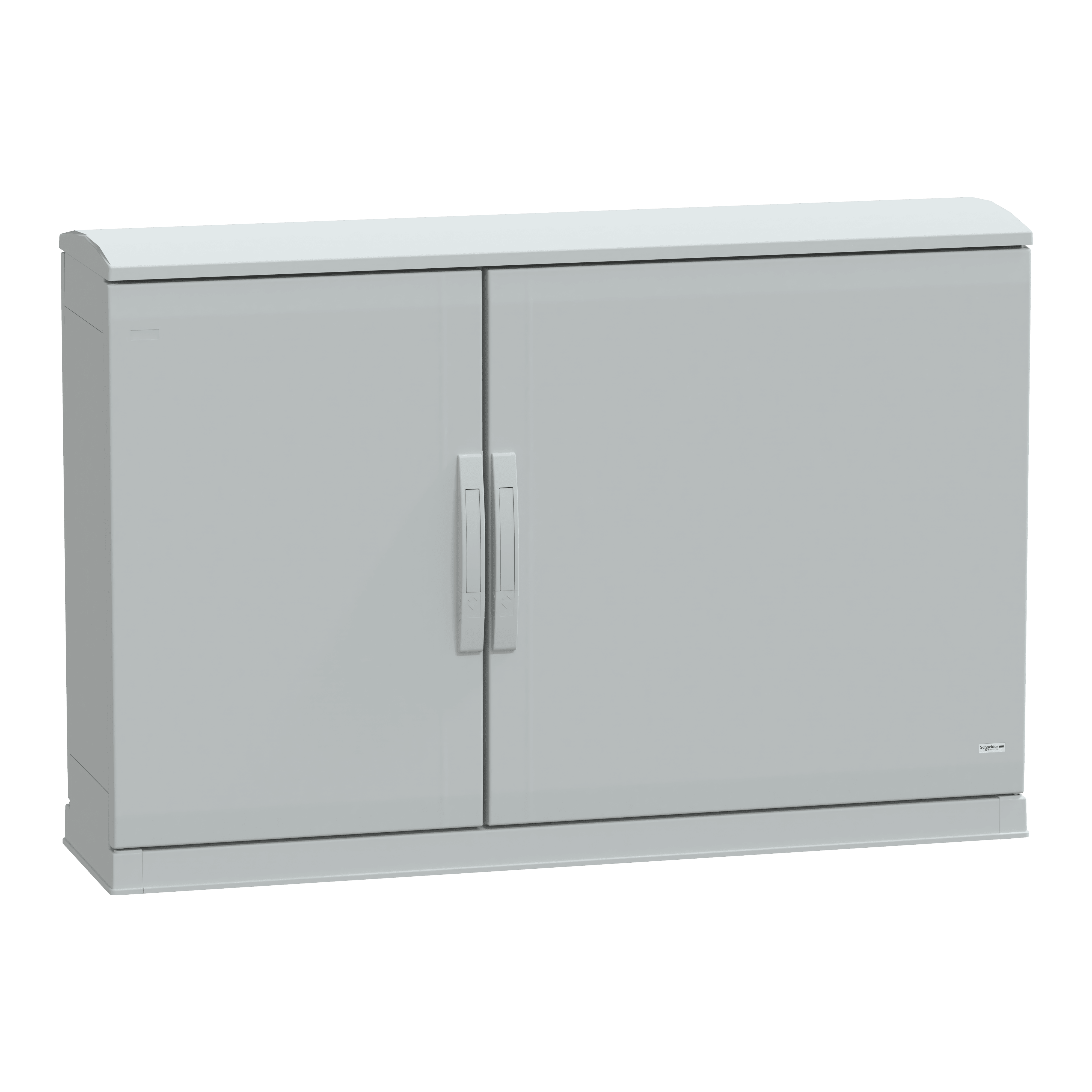 SCHNEIDER ELECTRIC - Armadio in poliestere, PanelSeT PLA, fondo aperto, tetto ventilato, 750x1250x320 mm, IP44, IK10 NSYPLAZT7123G