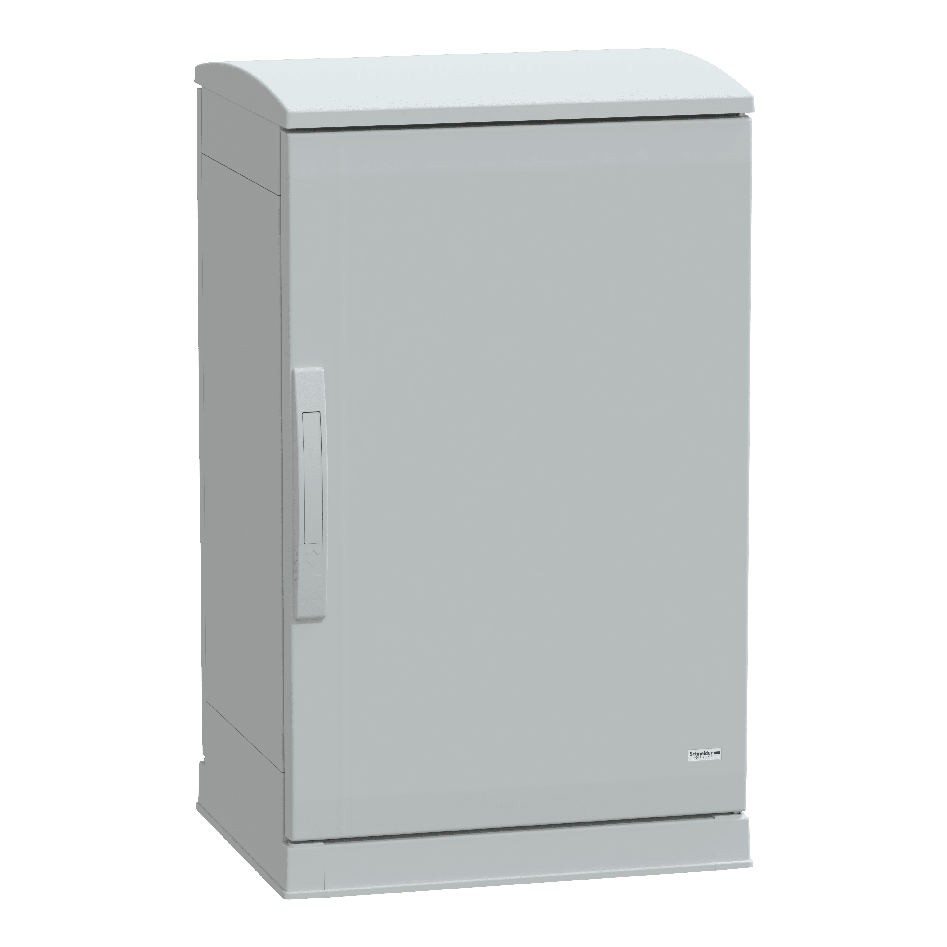 SCHNEIDER ELECTRIC - Armadio in poliestere, PanelSeT PLA, fondo aperto, tetto ventilato, 750x500x420 mm, IP44, IK10 NSYPLAZT754G