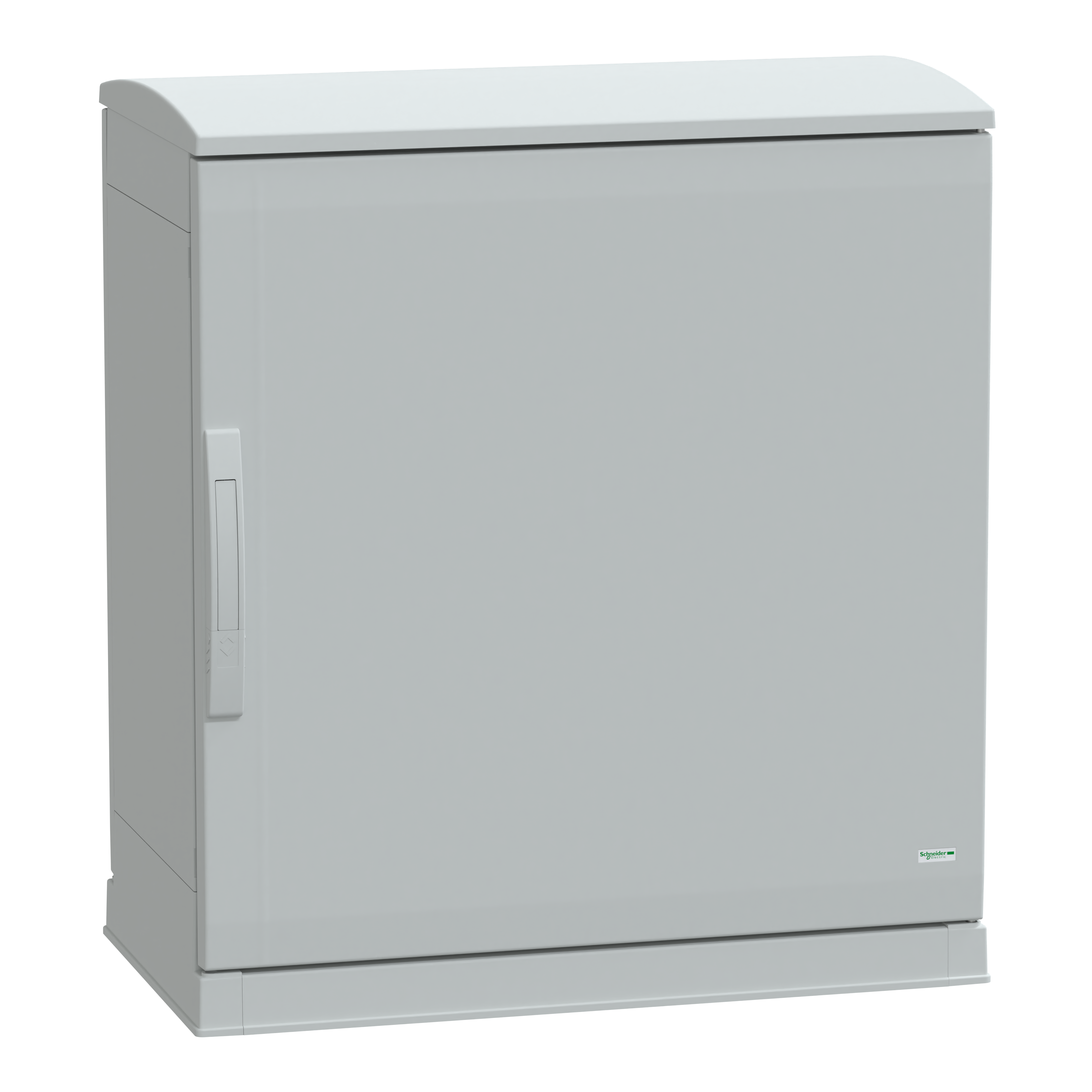 SCHNEIDER ELECTRIC - Armadio in poliestere, PanelSeT PLA, fondo aperto, tetto ventilato, 750x750x420 mm, IP44, IK10