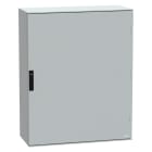 SCHNEIDER ELECTRIC - Cassetta in poliestere montata a parete, PanelSeT PLM, porta piena, 1056x852x350mm, IP66, IK10, RAL 7035