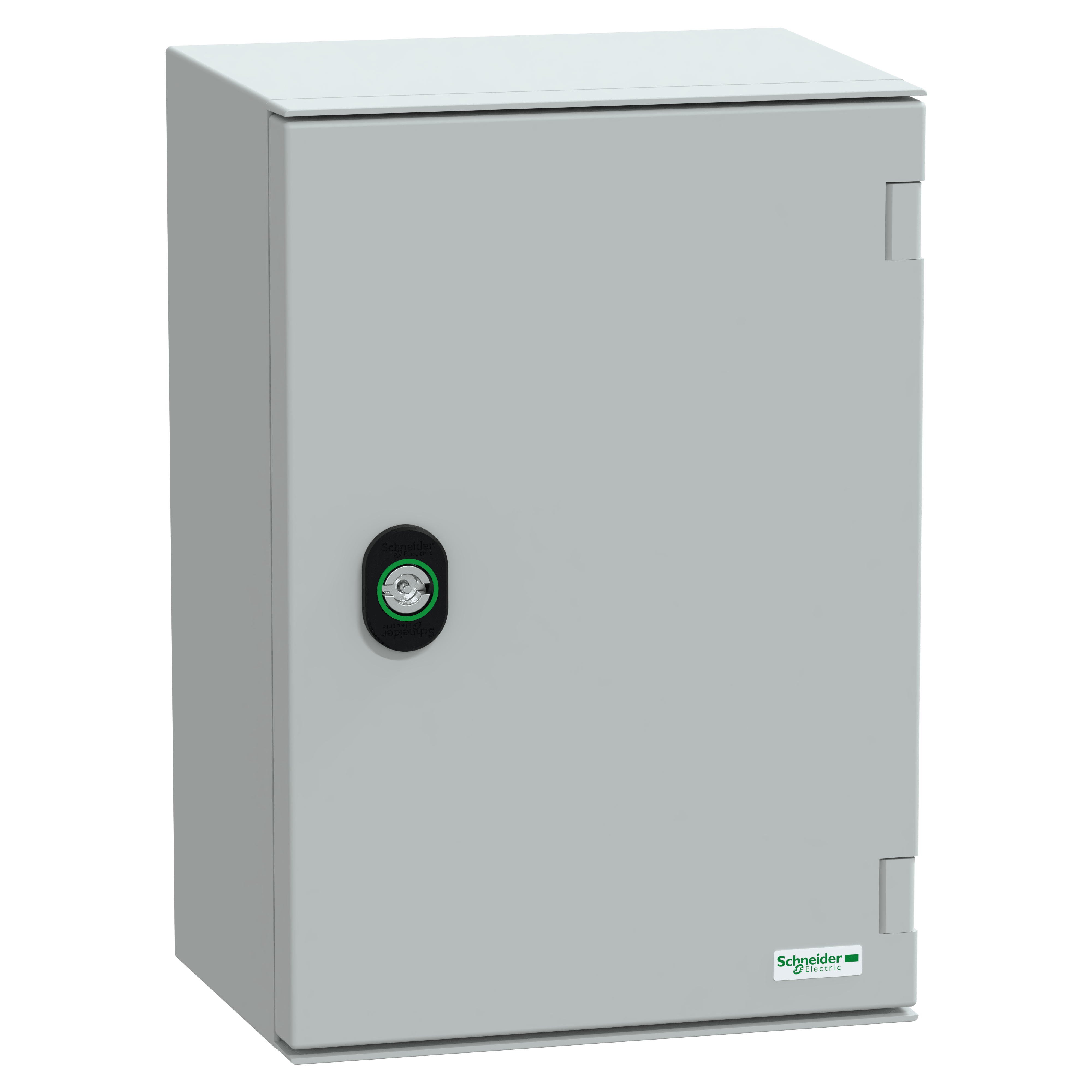 SCHNEIDER ELECTRIC - Cassetta in ABS + PC montata a parete, PanelSeT PLM, porta piena, con piastra in bakelite, 310x215x160 mm, IP66, IK10, RAL 7035