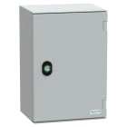 SCHNEIDER ELECTRIC - Cassetta in ABS + PC montata a parete, PanelSeT PLM, porta piena, con piastra metallica, 310x215x160 mm, IP66, IK10, RAL 7035 NSYPLM32PG