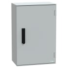 SCHNEIDER ELECTRIC - Cassetta in poliestere montata a parete, PanelSeT PLM, porta piena, con maniglia, 647x436x250mm, IP66, IK10, RAL 7035