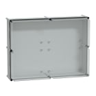 SCHNEIDER ELECTRIC - Cassetta PLS, retro in poliestere, coperchio trasparente per PC IP65 54x72x23cm
