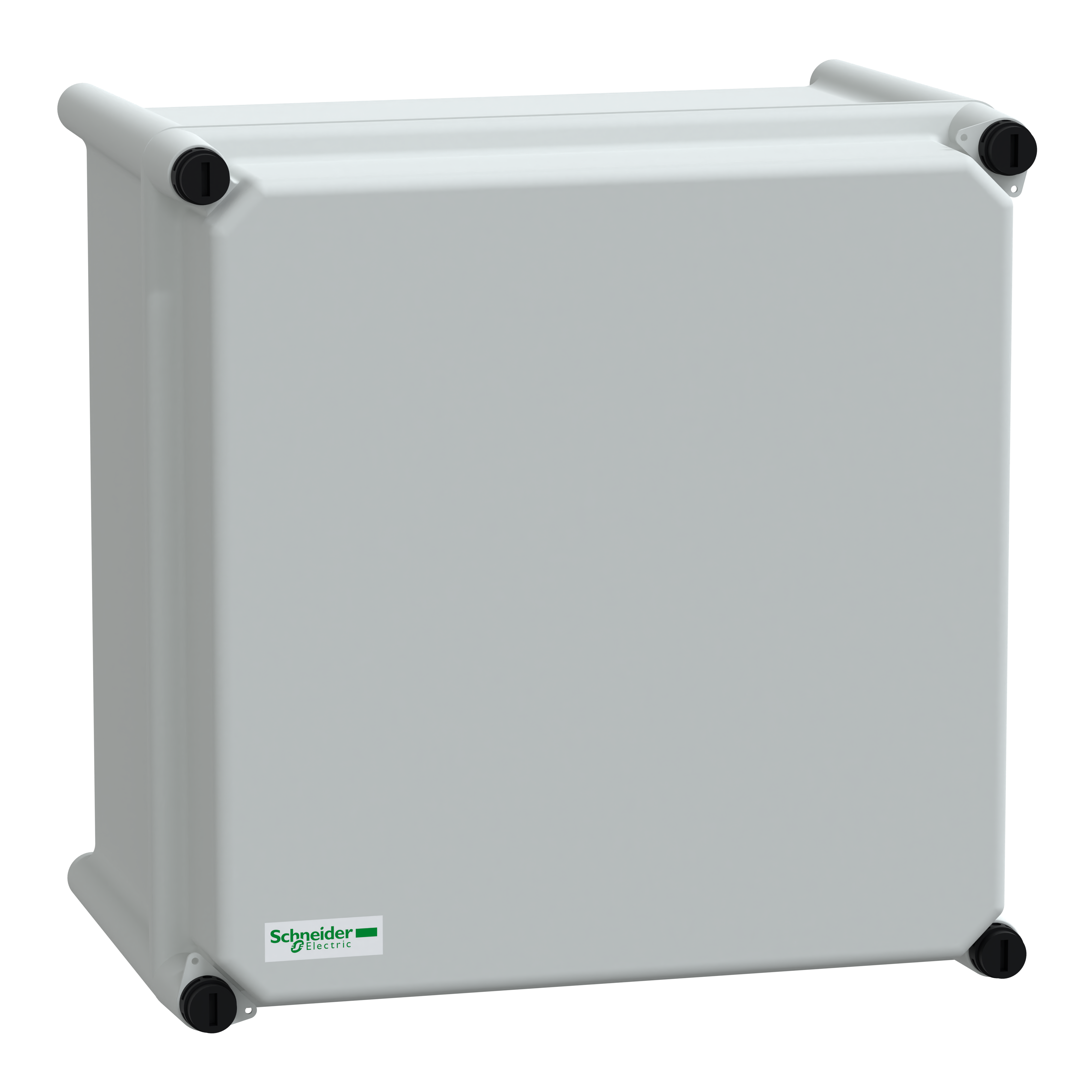 SCHNEIDER ELECTRIC - Cassetta PLS, retro in poliestere, copertura PC opaca IP65 27x27x18cm