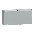 SCHNEIDER ELECTRIC - Cassetta PLS, retro in poliestere, coperchio PC opaco IP65 36x72x23cm NSYPLSC3672AG