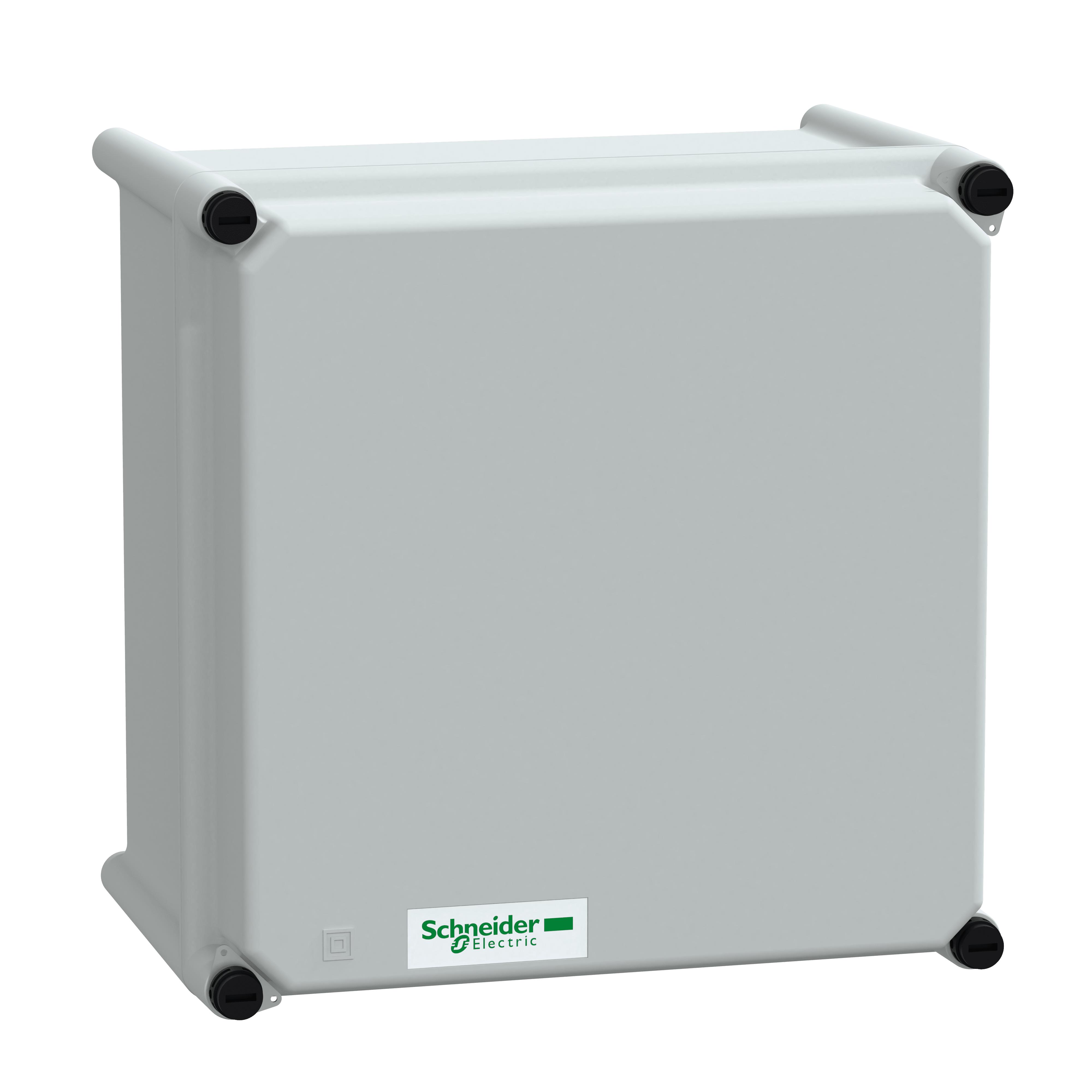 SCHNEIDER ELECTRIC - Cassetta PLS, retro in poliestere, copertura in poliestere IP65 27x27x18cm NSYPLSP2727G