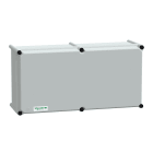 SCHNEIDER ELECTRIC - Cassetta PLS, retro in poliestere, copertura in poliestere IP65 27x54x18cm