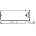 SCHNEIDER ELECTRIC - Pannello di fondo H300 L750 NSYPMP7502DLP