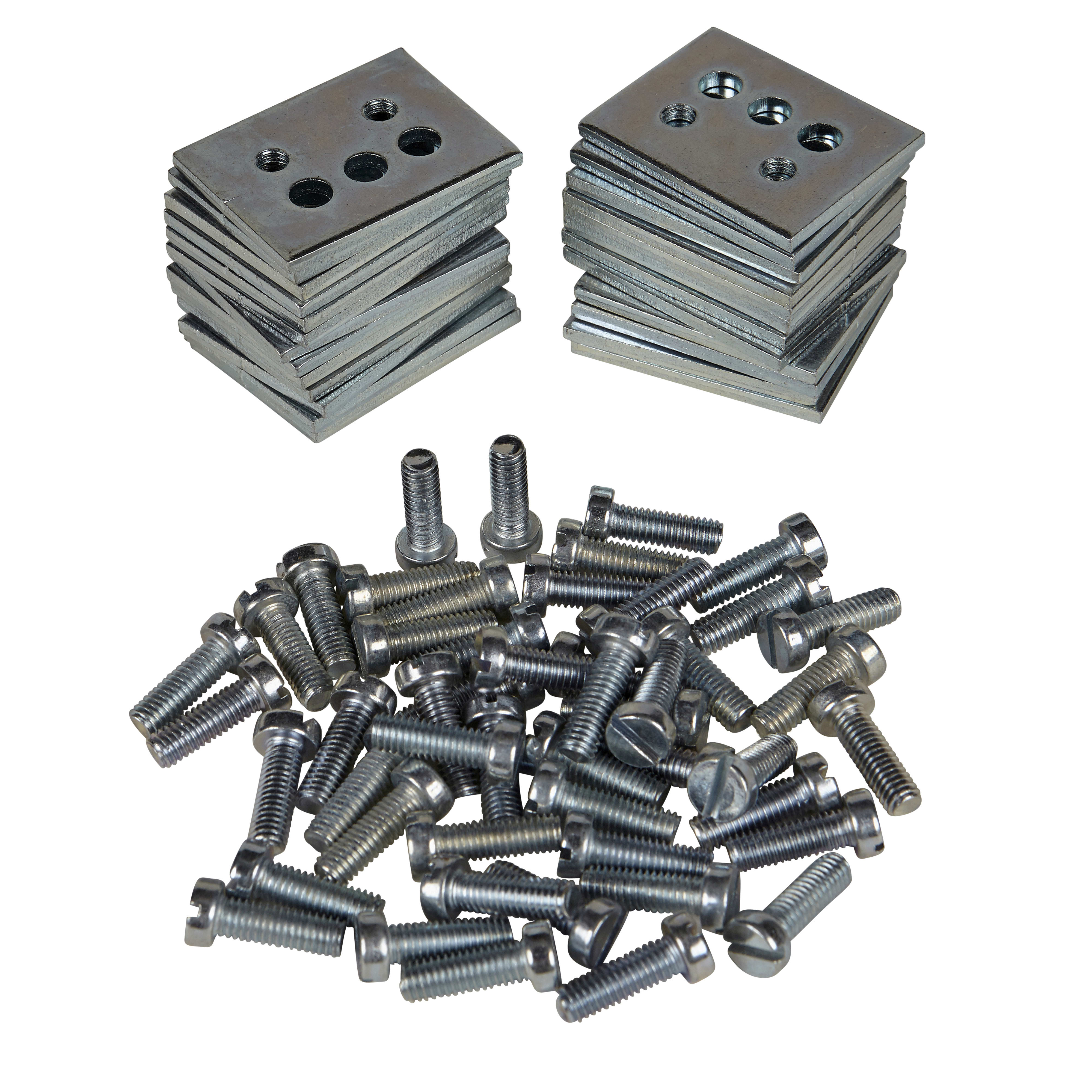 SCHNEIDER ELECTRIC - Staffe di unione e fissaggio a parete di 2 cassette PLS
