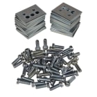 SCHNEIDER ELECTRIC - Staffe di unione e fissaggio a parete di 2 cassette PLS