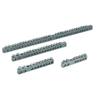 SCHNEIDER ELECTRIC - Barrette di messa a terra 2x16 + 8x6 mm². Composizione: 10 unità, PanelSeT CRN, 2x16 + 8x6 mm². Composizione: 10 unità