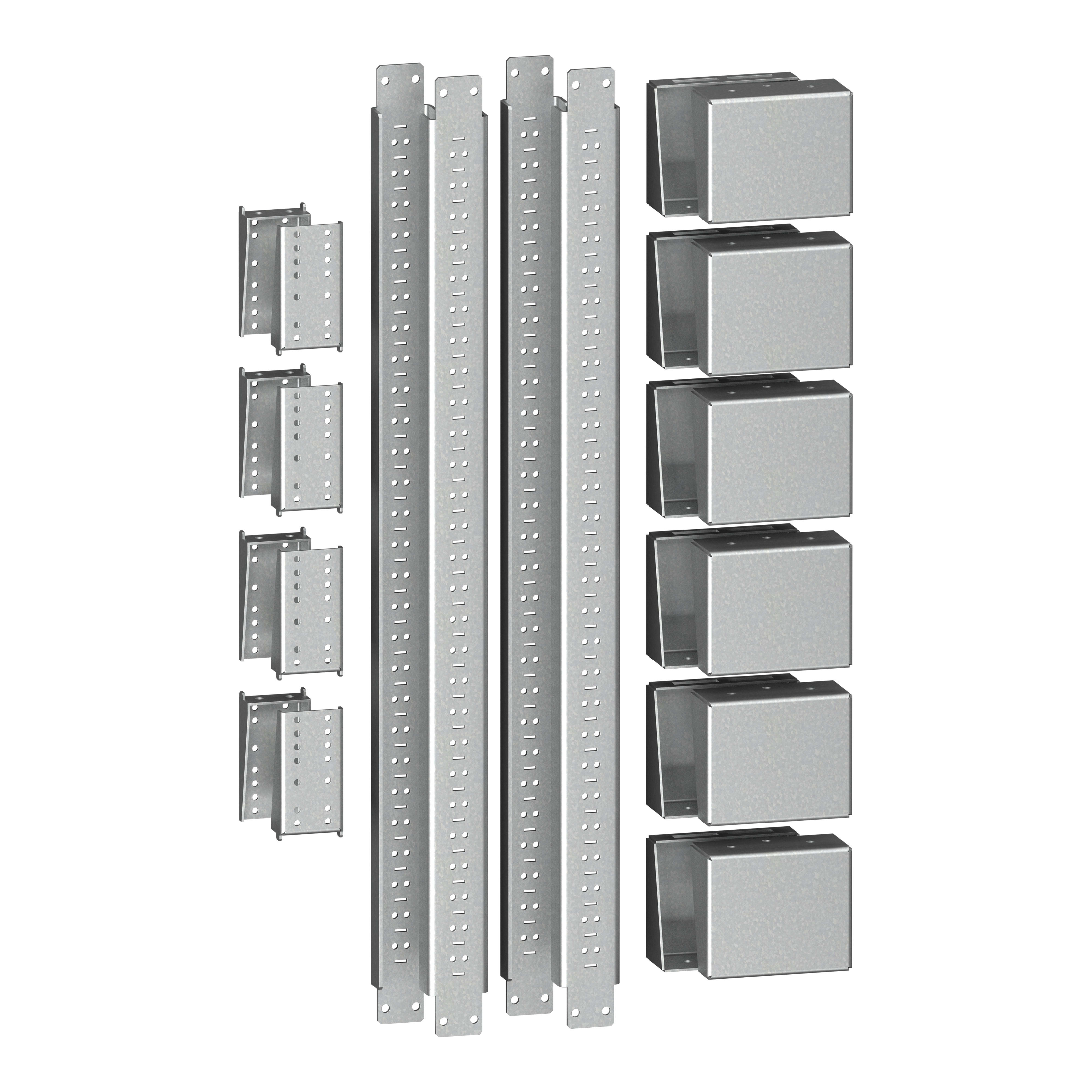 SCHNEIDER ELECTRIC - Kit di fissaggio per rack fisso da 19 pollici, PanelSeT SFN, Per armadio elettrico sismico 6G