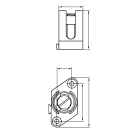SCHNEIDER ELECTRIC - Safety terminals section 1x6mm² . Supply : 20 NSYS06