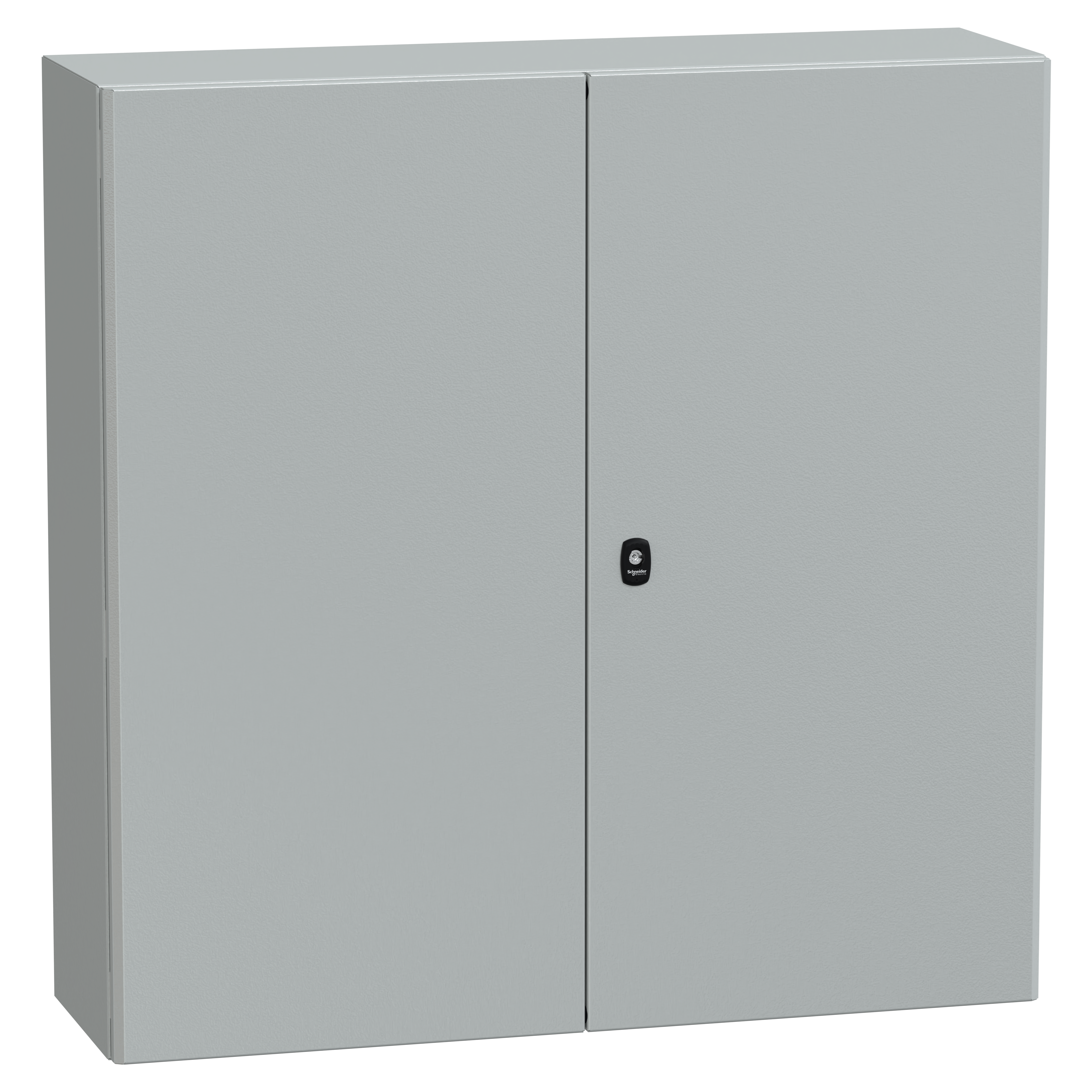 SCHNEIDER ELECTRIC - Cassetta in acciaio montata a parete, PanelSeT S3D,  porta piena senza piastra 1000x1000x300, IP55, IK10