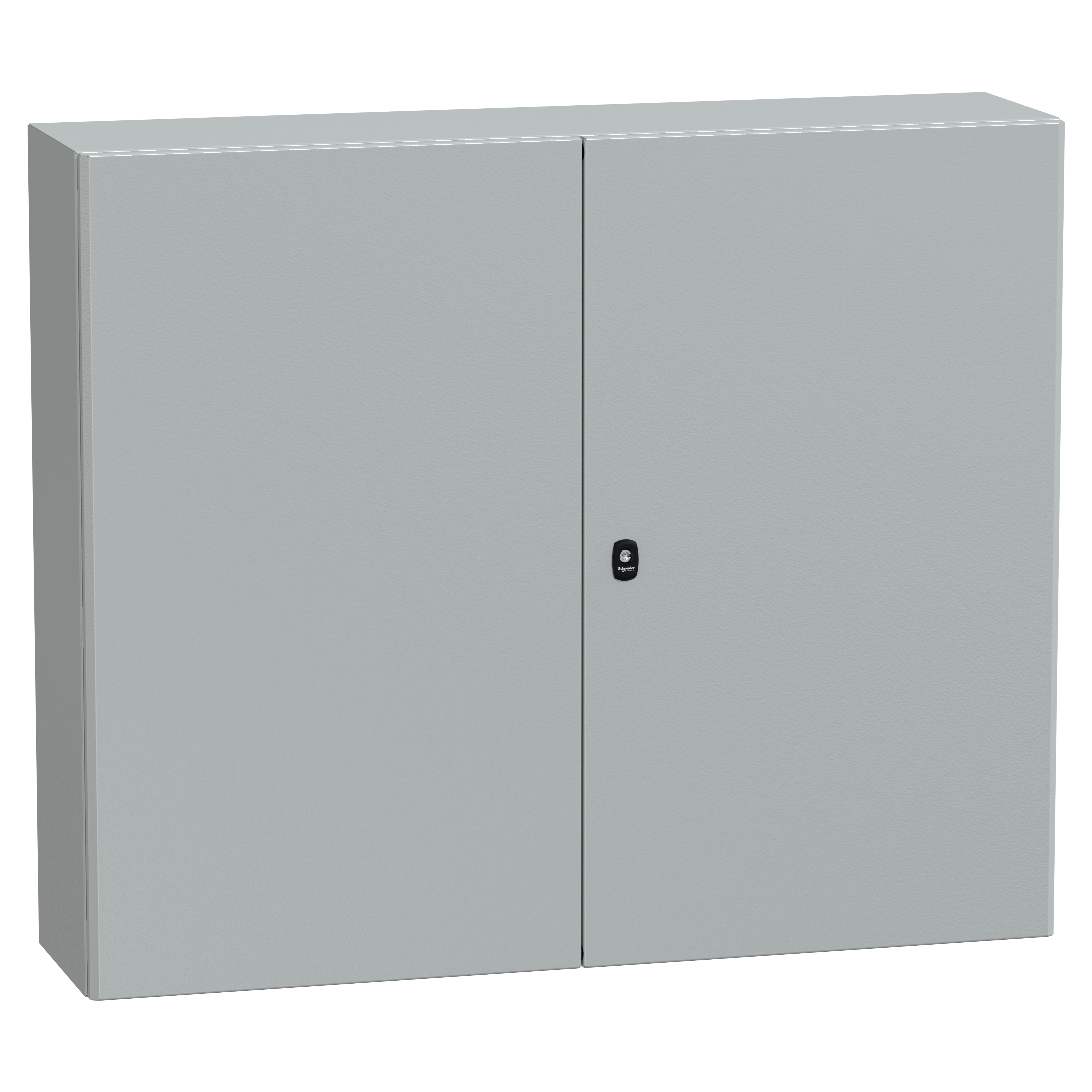 SCHNEIDER ELECTRIC - Cassetta in acciaio montata a parete, PanelSeT S3D, porta piena senza piastra 1000x1200x300, IP55, IK10
