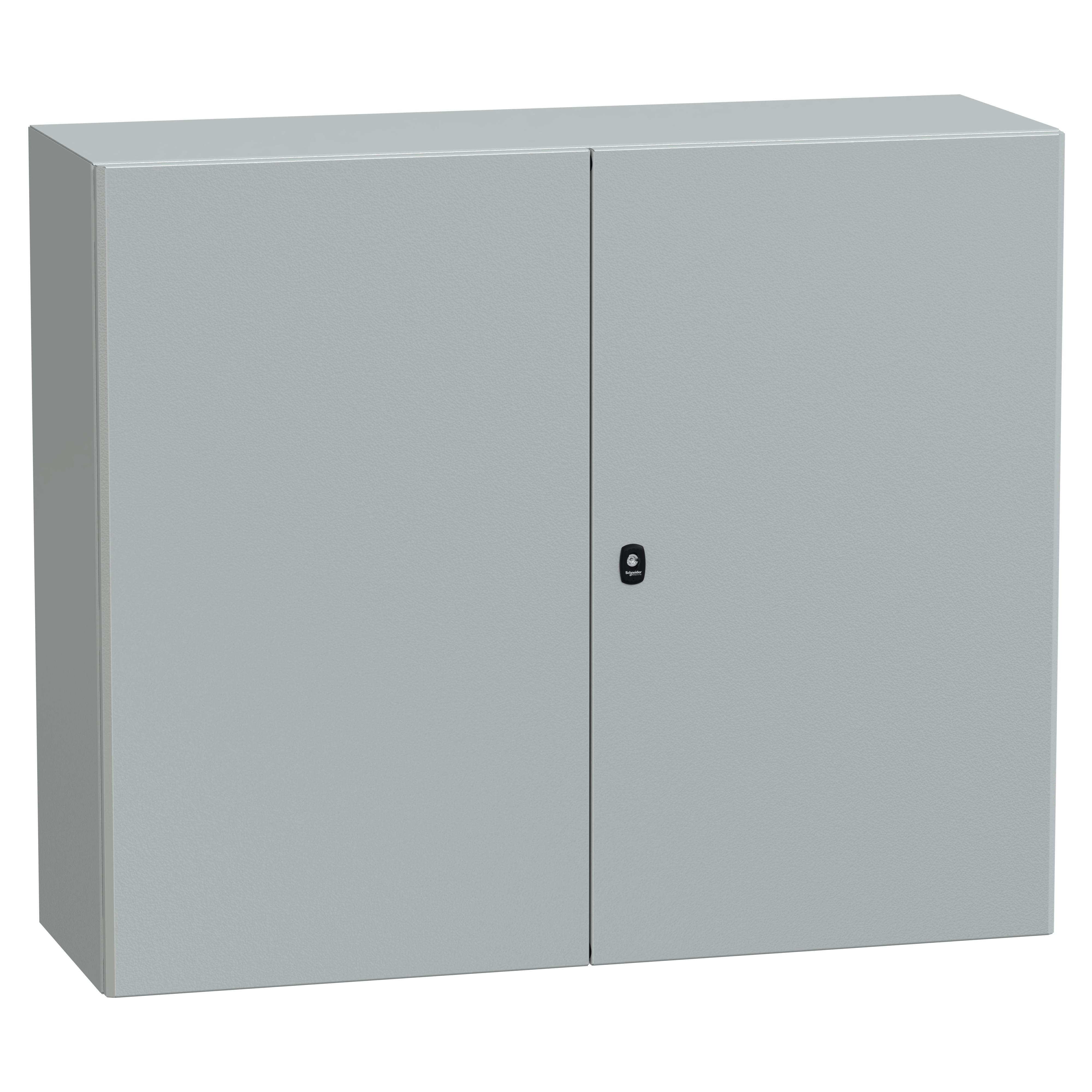 SCHNEIDER ELECTRIC - Cassetta in acciaio montata a parete, PanelSeT S3D, porta piena senza piastra 1000x1200x400, IP55, IK10