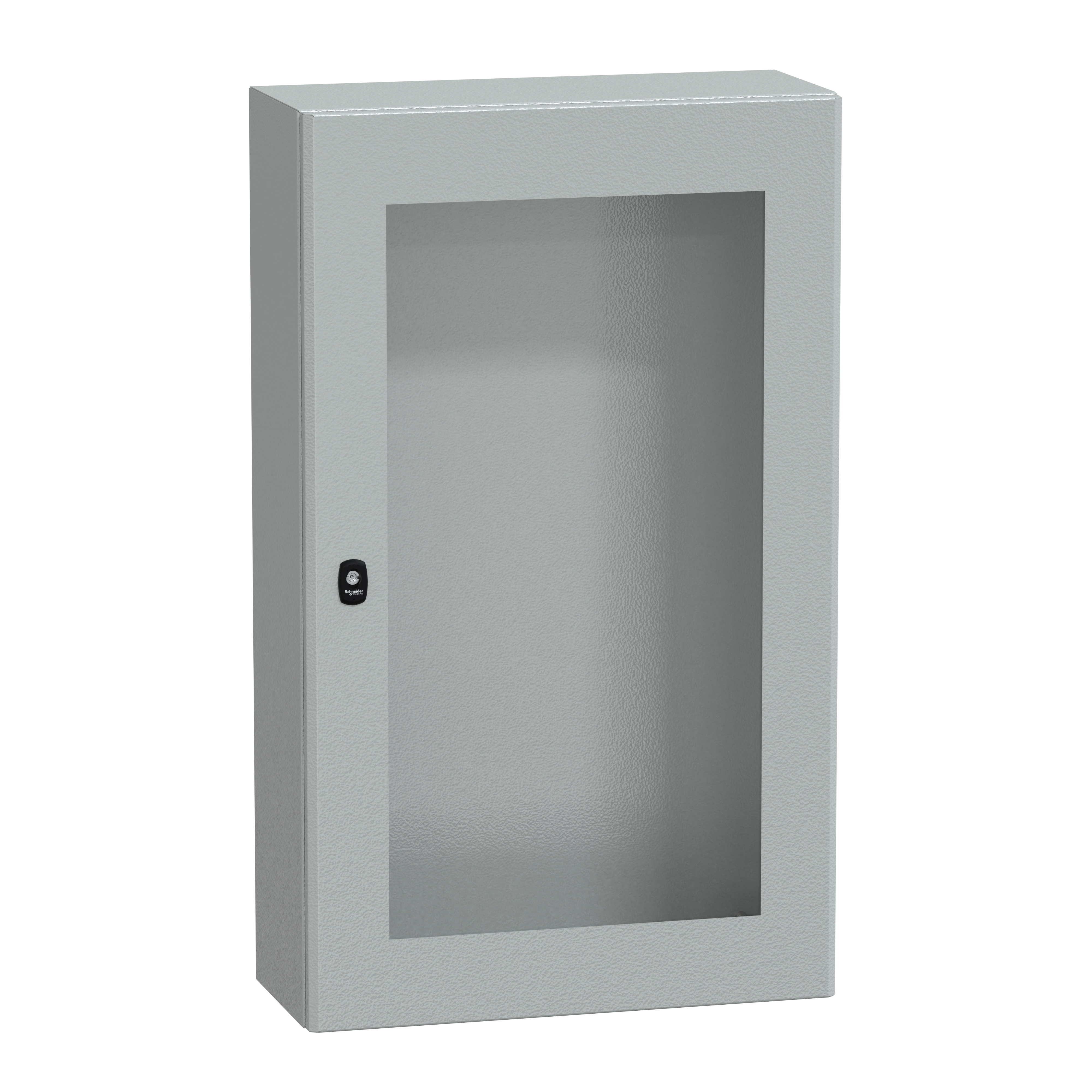 SCHNEIDER ELECTRIC - Cassetta in acciaio montata a parete, PanelSeT S3D, porta trasparente, senza piastra di montaggio, 1000x600x250mm, IP66, IK08 NSYS3D10625T