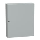 SCHNEIDER ELECTRIC - Cassetta in acciaio montata a parete, PanelSeT S3D, porta piena, senza piastra di montaggio, 1200x1000x300 mm, IP66, IK10