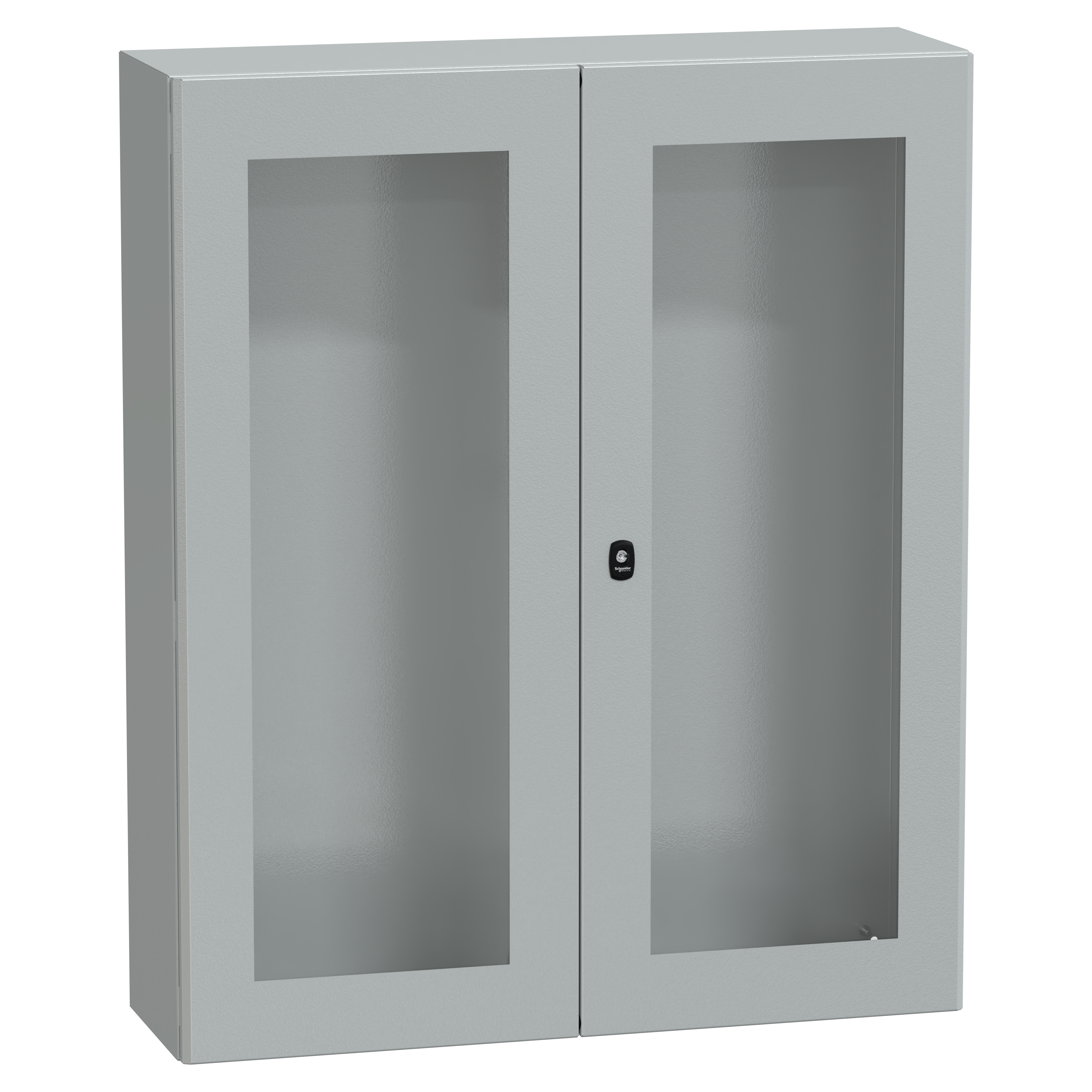 SCHNEIDER ELECTRIC - Cassetta in acciaio montata a parete, PanelSeT S3D, porta trasparente doppia senza piastra 1200x1000x300, IP55, IK08