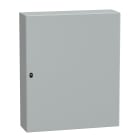 SCHNEIDER ELECTRIC - Cassetta in acciaio montata a parete, PanelSeT S3D, porta piena, con piastra di montaggio, 1200x1000x300mm, IP66, IK10 NSYS3D121030P