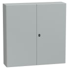 SCHNEIDER ELECTRIC - Cassetta in acciaio montata a parete, PanelSeT S3D, porta piena e piastra di montaggio 1200x1200x300 mm, IP55, IK10 NSYS3D121230DP