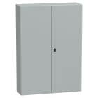 SCHNEIDER ELECTRIC - Cassetta in acciaio montata a parete, PanelSeT S3D, porta piena e piastra di montaggio 1400x1000x300, IP55, IK10