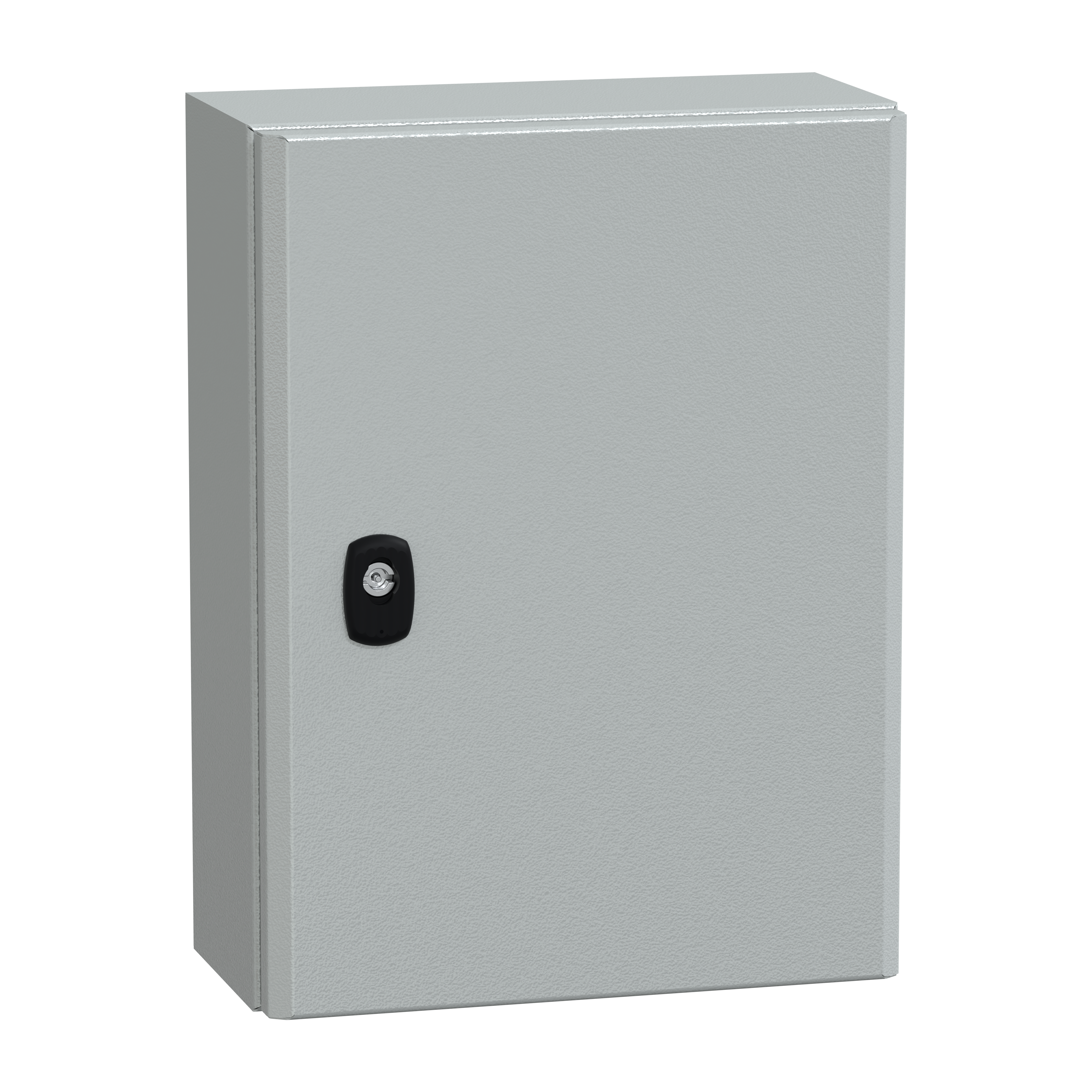 SCHNEIDER ELECTRIC - Cassetta in acciaio montata a parete, PanelSeT S3D, porta piena, con piastra di montaggio, 400x300x150 mm, IP66, IK10 NSYS3D4315P