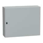 SCHNEIDER ELECTRIC - Cassetta in acciaio montata a parete, PanelSeT S3D, porta piena e piastra di montaggio 800x1000x300 mm, IP66, IK10