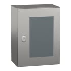 SCHNEIDER ELECTRIC - Armadio PanelSeT S3X, acciaio inox 304L, porta trasparente, 400x300x200mm, IP66 NSYS3X4320T