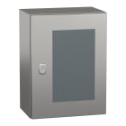SCHNEIDER ELECTRIC - Armadio PanelSeT S3X, acciaio inox 304L, porta trasparente, 400x300x200mm, IP66