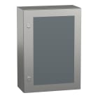 SCHNEIDER ELECTRIC - Armadio PanelSeT S3X, acciaio inox 304L, porta trasparente, 700x500x250mm, IP66