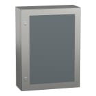 SCHNEIDER ELECTRIC - Armadio PanelSeT S3X, acciaio inox 304L, porta trasparente, 800x600x250mm, IP66