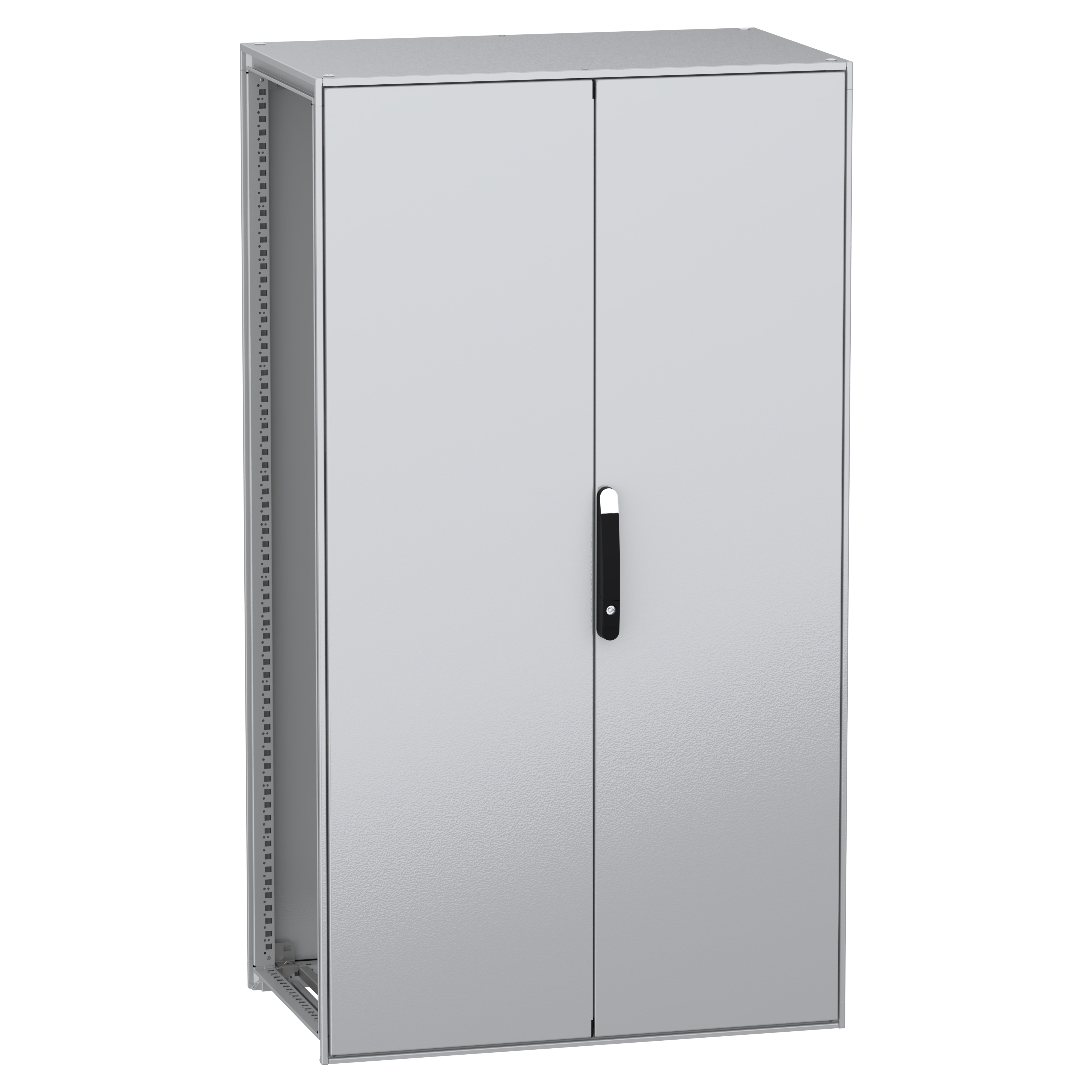 SCHNEIDER ELECTRIC - Armadio modulare a pavimento, PanelSeT SFN, acciaio decarbonizzato, 1800x1000x600 mm, 2 porte, IP55