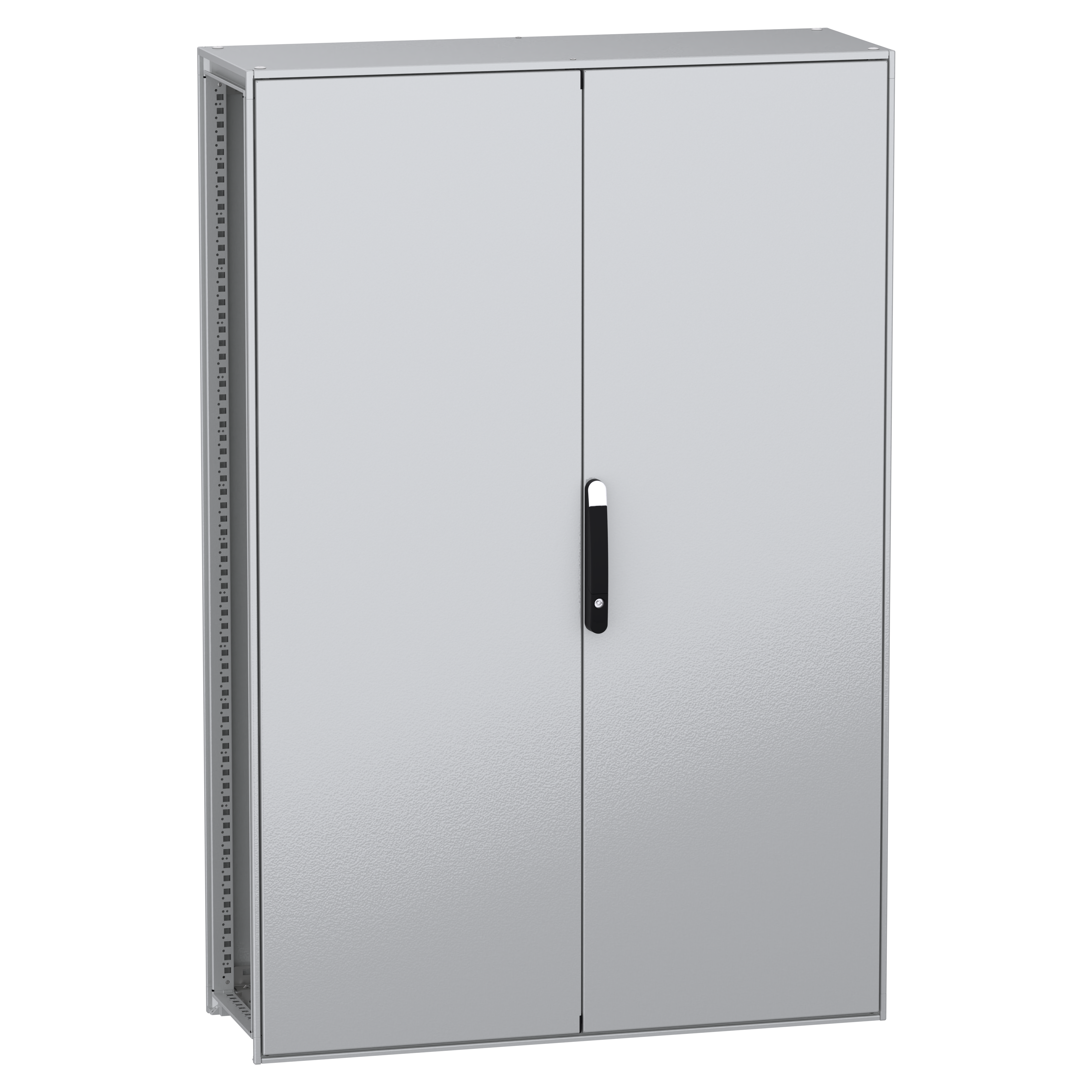 SCHNEIDER ELECTRIC - Armadio modulare a pavimento, PanelSeT SFN, acciaio decarbonizzato, 1800x1200x400 mm, 2 porte, IP55